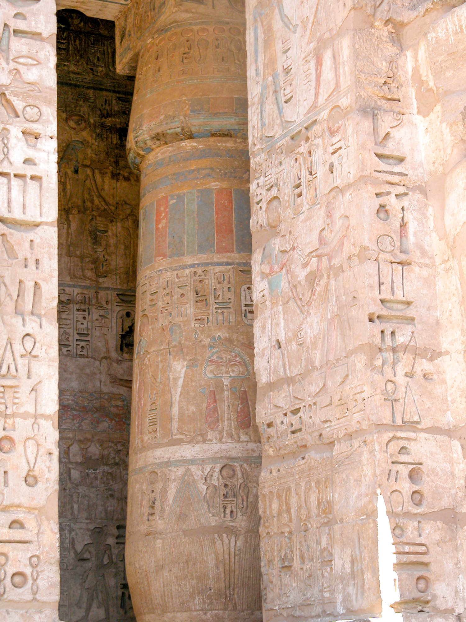 Mortuary Temple of Rameses III at Medinet Habu