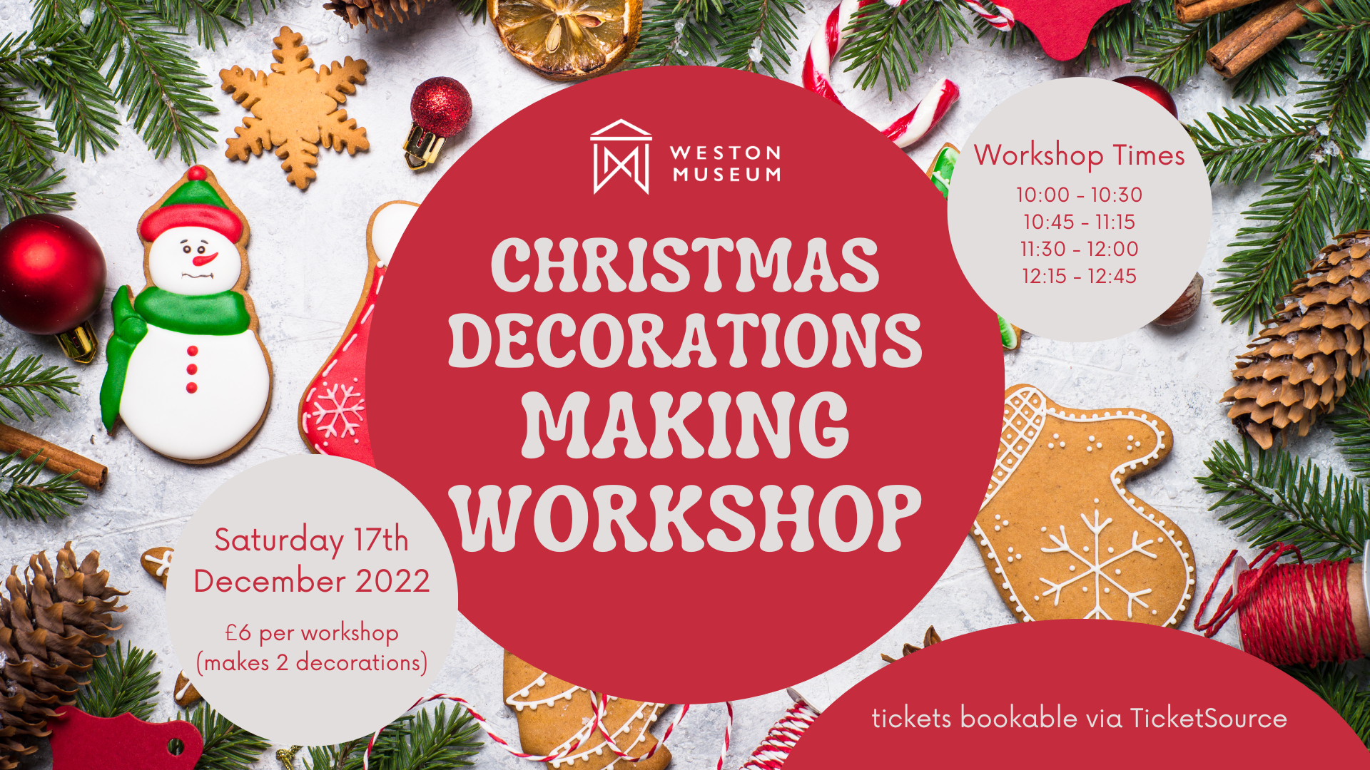 Christmas Decorations Making Workshop WEB