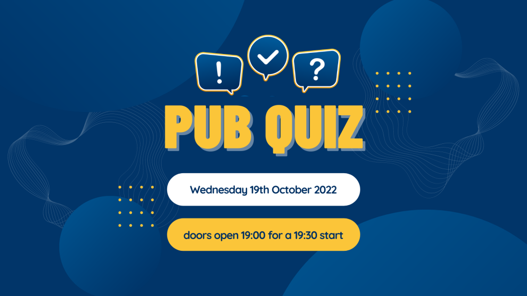 Pub Quiz OCTOBER Website