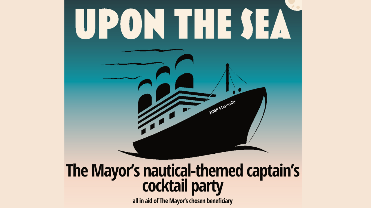 The Mayors nautical themed captains cocktail party
